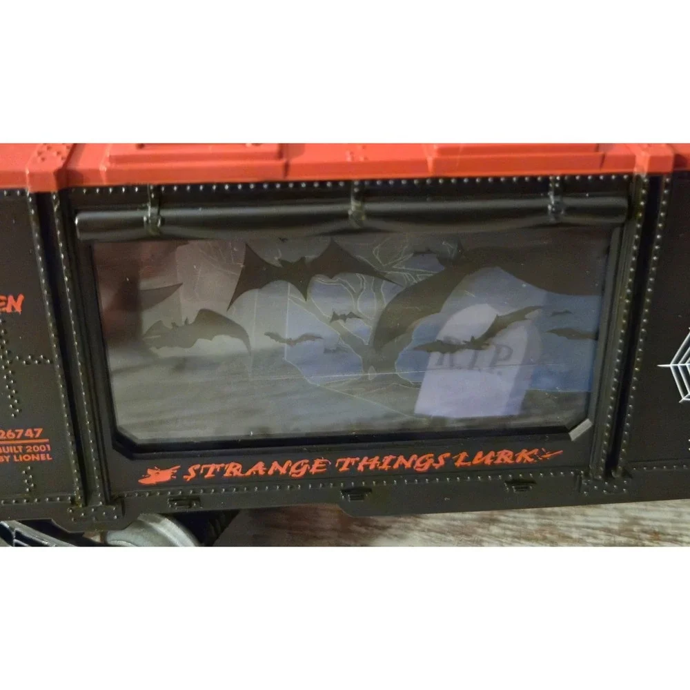 Lionel 6-26747 Halloween Aquarium Car O Gauge Bats NIB Built 2001 - NOS